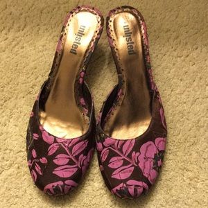 Unlisted Slip on heels size 7.5